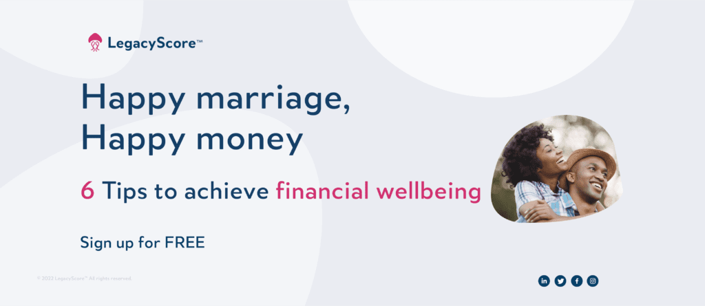 Happy marriage, happy money, financial wellbeing | Wealth Management, Assets, Debts, Insurances